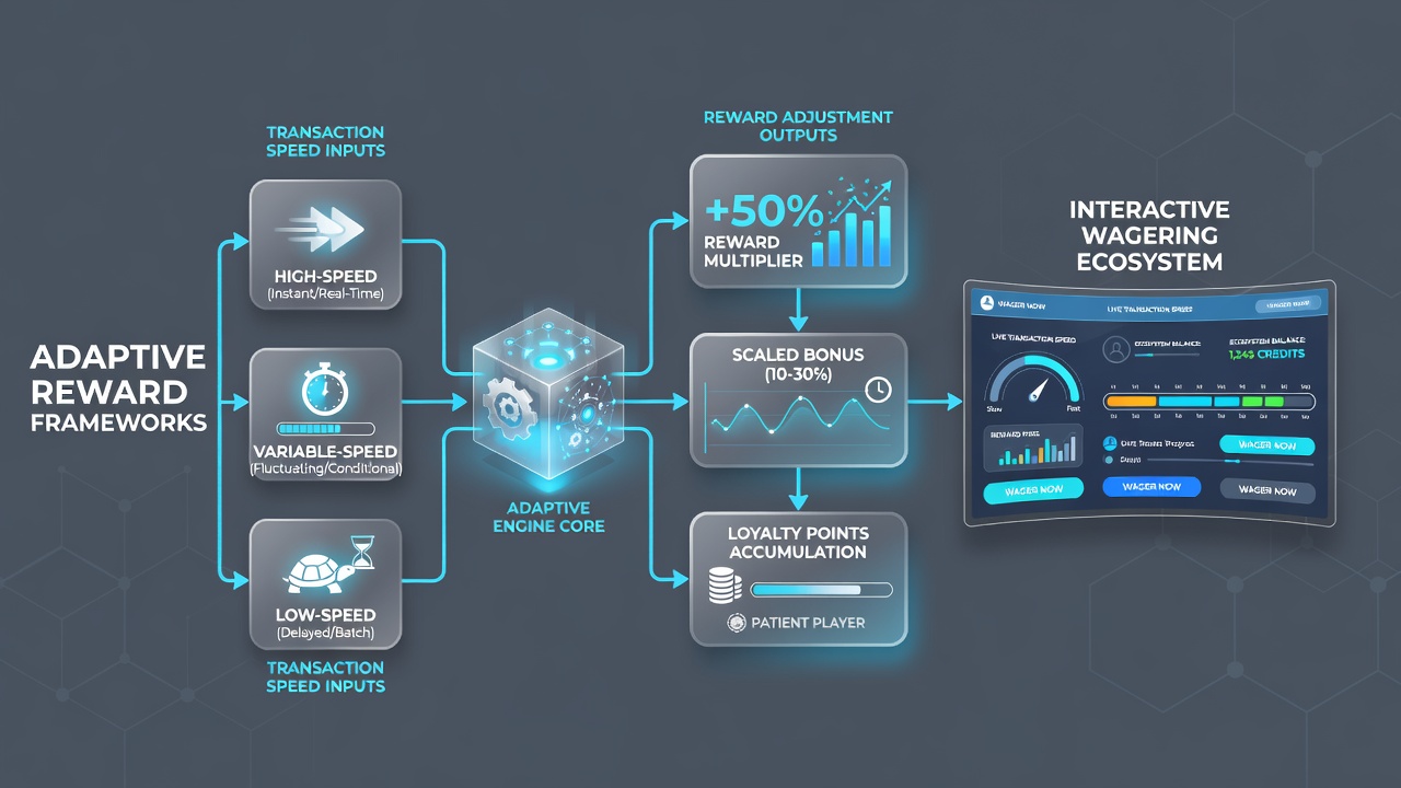 Analyse von Transaktionsgeschwindigkeiten und Belohnungsanpassungen in digitalen Wettökosystemen