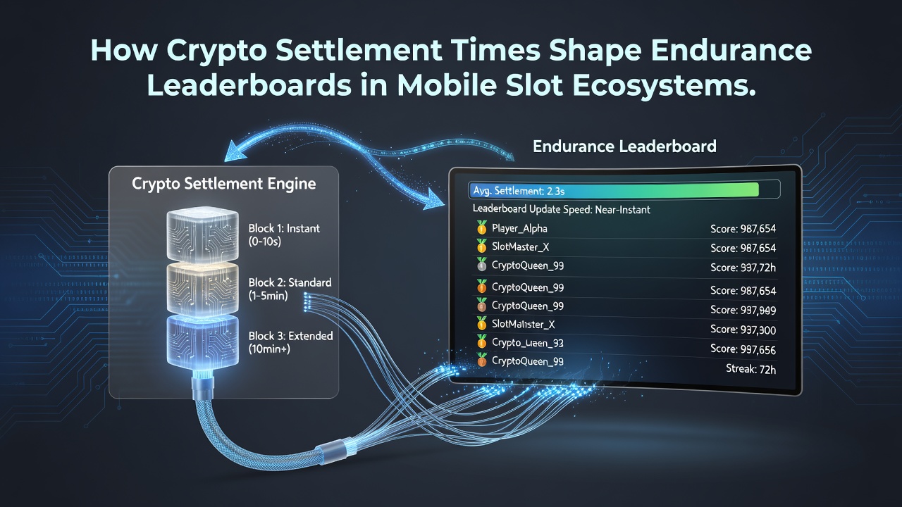 Darstellung mobiler Slot-Schnittstellen mit Krypto-Transaktionen und Ranglisten