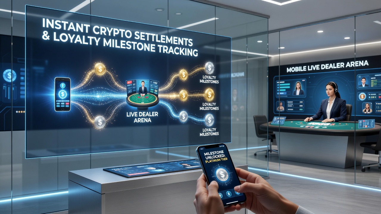 Darstellung von Loyalty-Tracking in mobilen Live-Casino-Apps mit Krypto-Integration