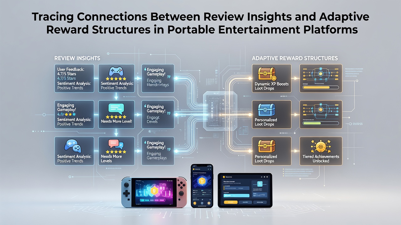 Darstellung von Review-Datenströmen und adaptiven Belohnungssystemen in mobilen Gaming-Apps